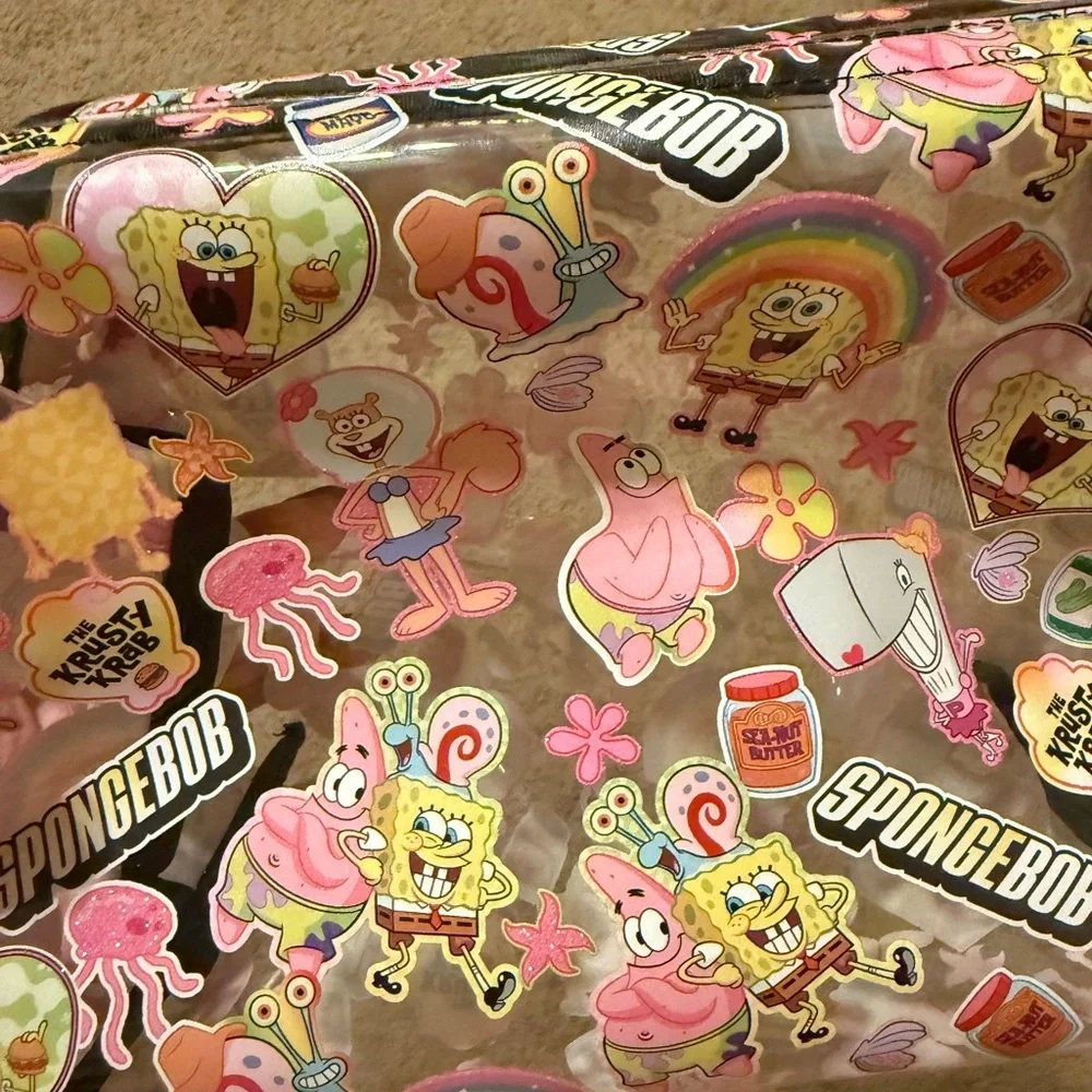 Ulta Beauty SpongeBob x Skinnydip Sticker Bag